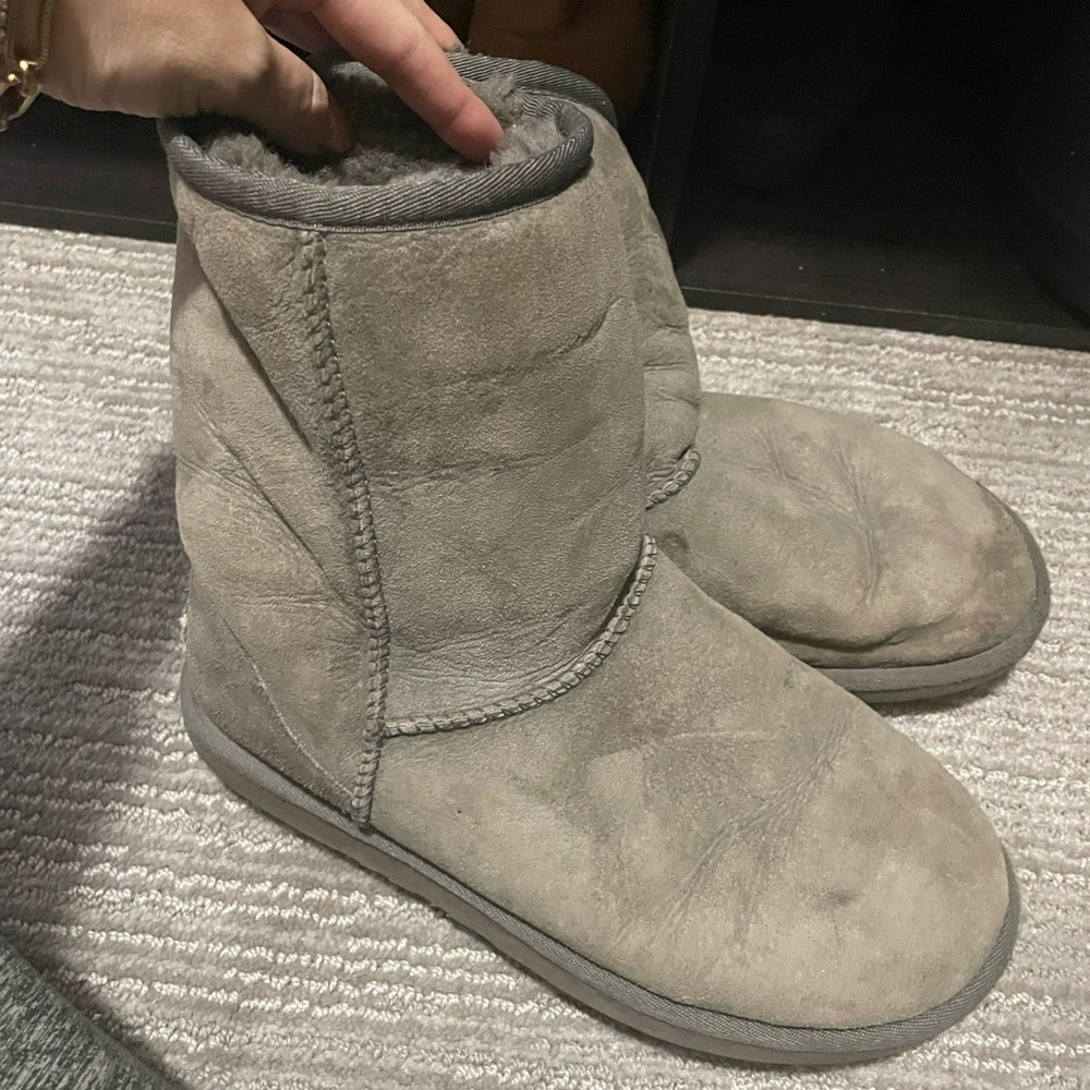 Gray Ugg boots